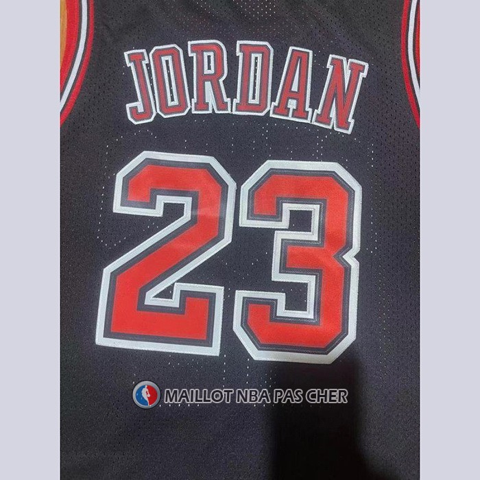 Maillot Chicago Bulls Michael Jordan NO 23 Mitchel & Ness 1997-98 Noir